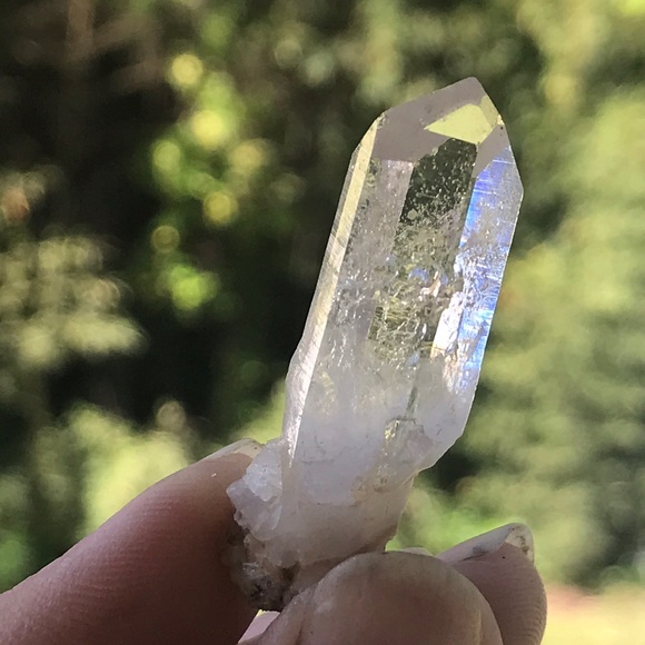 Natural Brandberg Clear Quartz on Matrix BR-032 - Picture 1 of 17